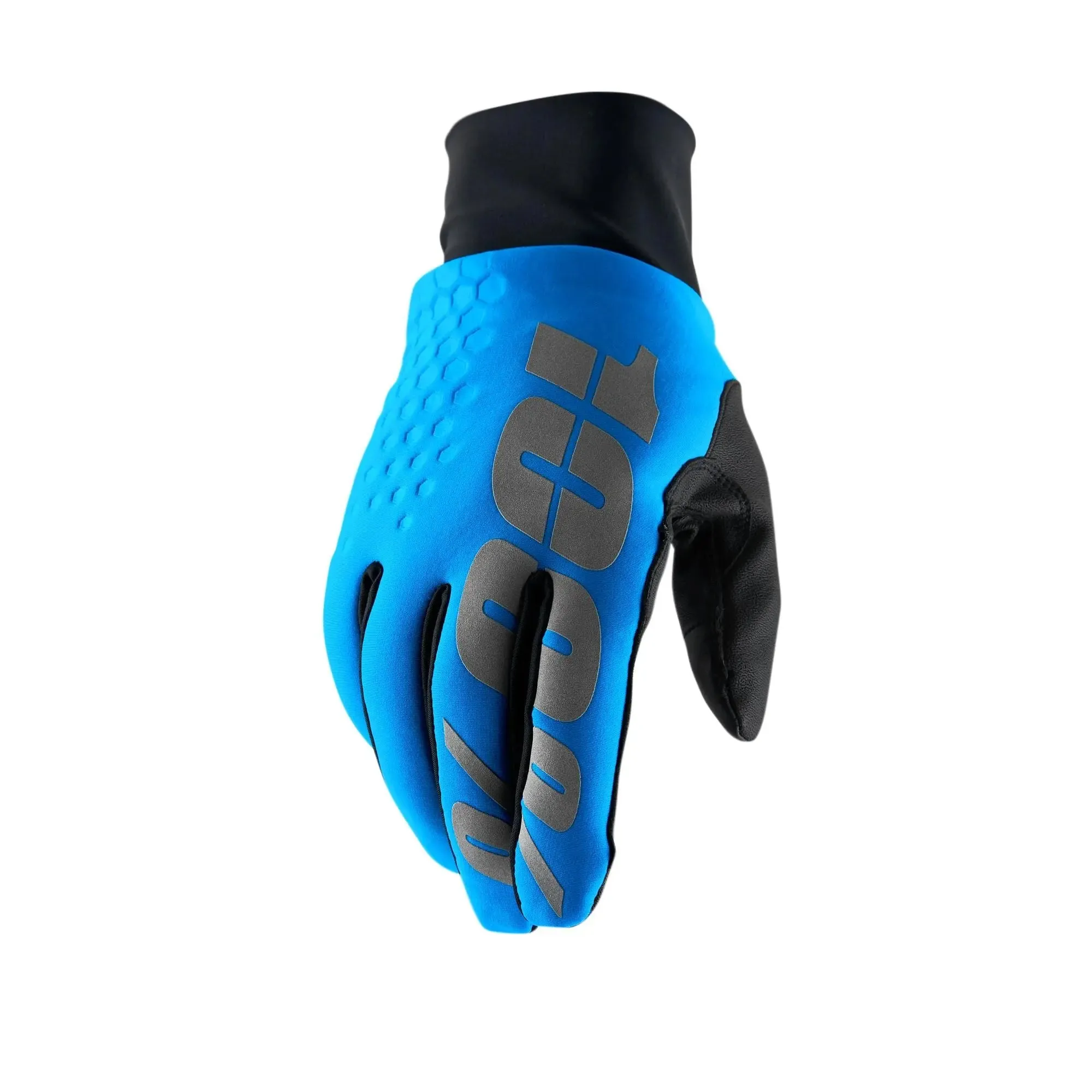 100% Hydromatic Brisker Waterproof Gloves Blue