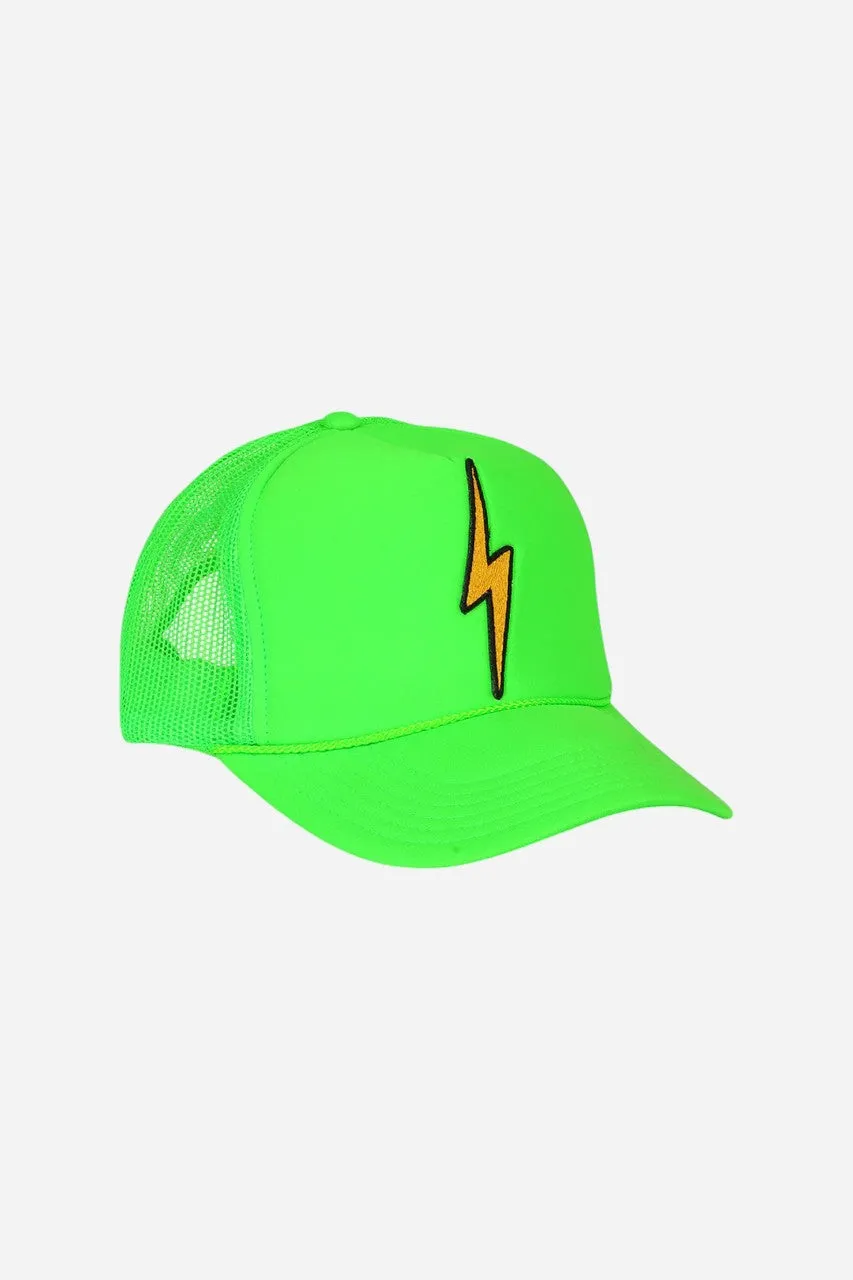 Aviator Nation Bolt Vintage Low Rise Trucker Green