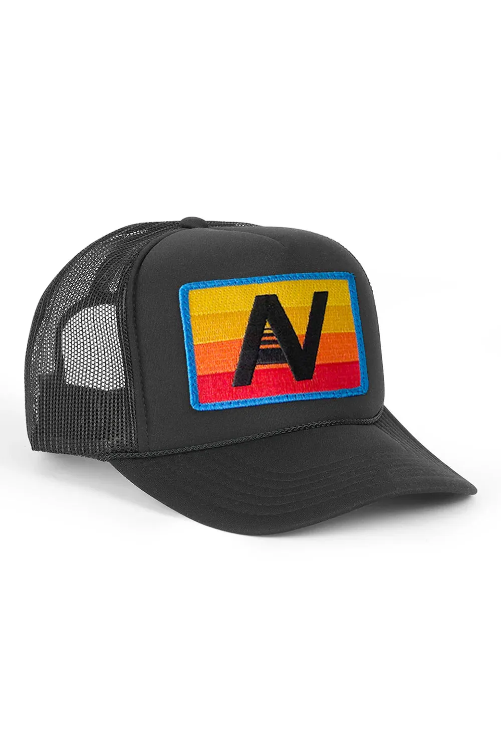 Aviator Nation Logo Low Rise Trucker Black