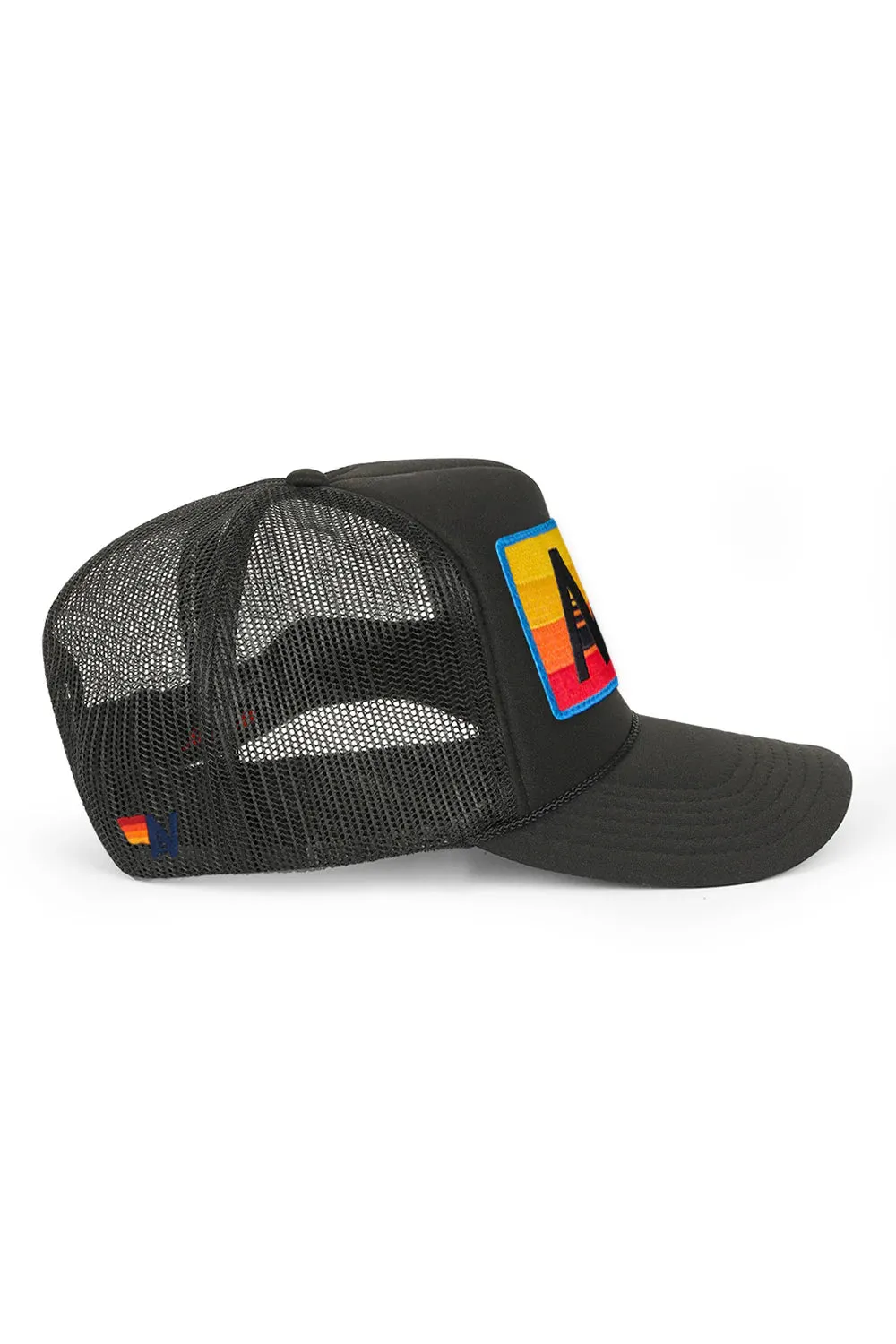 Aviator Nation Logo Low Rise Trucker Black