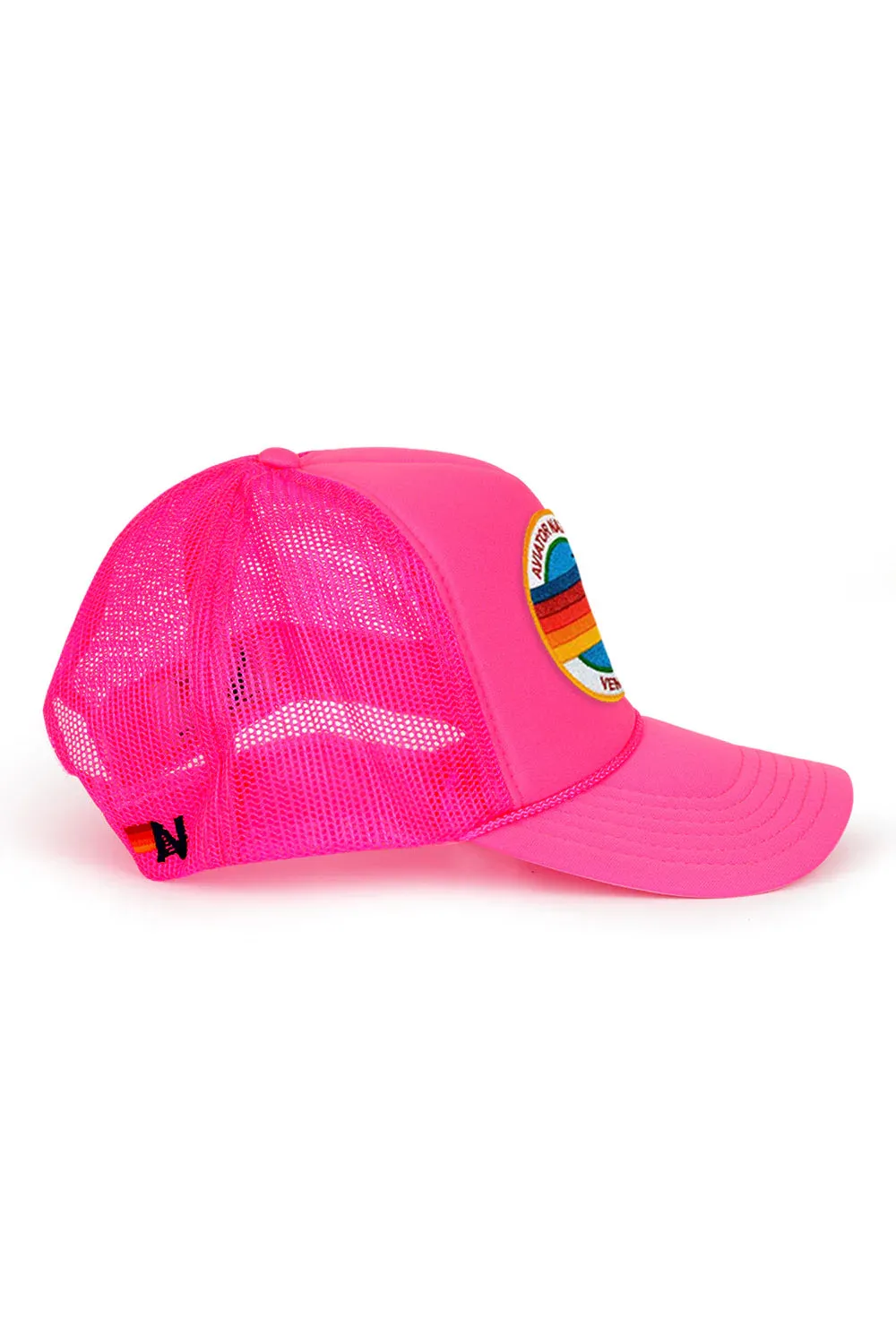 Aviator Nation Signature Low Rise Trucker Pink