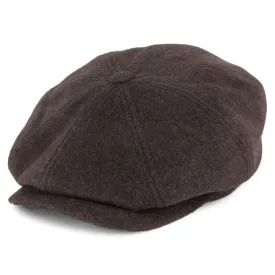 Bailey Hats Springfield Newsboy Cap - Mole Brown