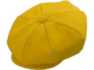 Big Apple Melton Newsboy Cap by Levine