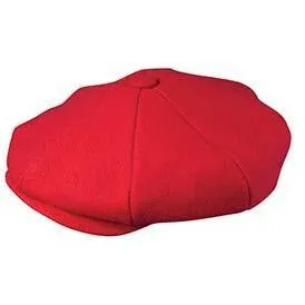 Big Apple Melton Newsboy Cap by Levine