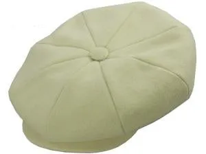 Big Apple Melton Newsboy Cap by Levine