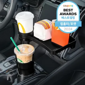 Black Pot Cup Holder, Black, 1 Set - Sun Visor Storage - 🏆 #5 - Automotive Accessories - Best of December