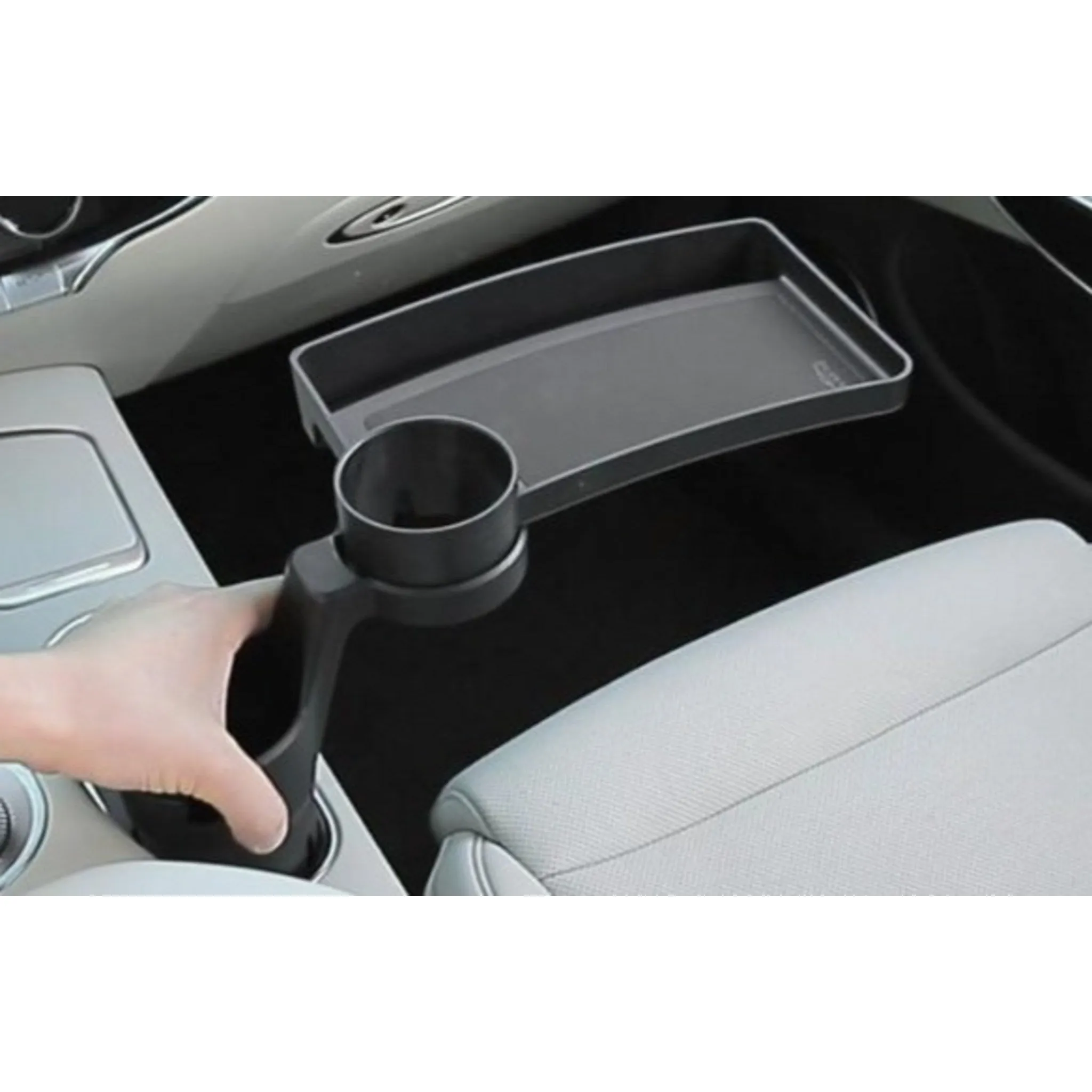 Black Pot Cup Holder, Black, 1 Set - Sun Visor Storage - 🏆 #5 - Automotive Accessories - Best of December