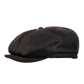 Brent Newsboy Weathered Cotton Cap