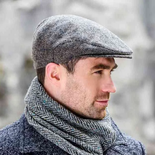 Brown Trinity Flat Cap