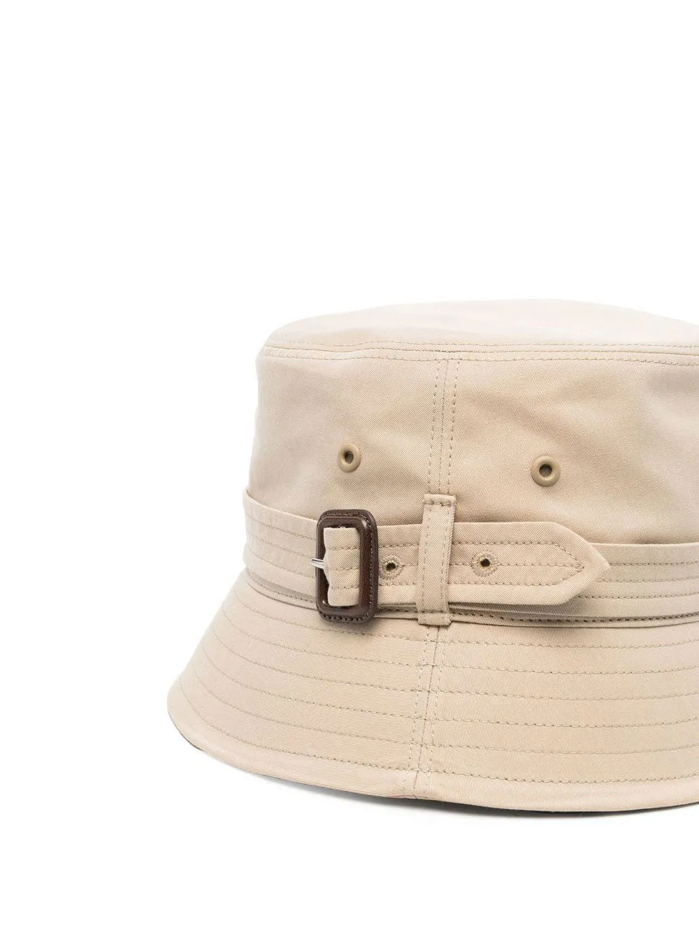 Buckle-detail bucket hat