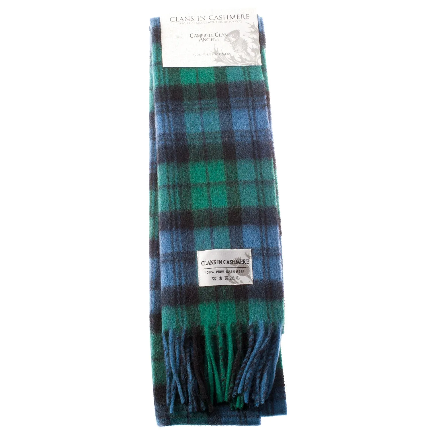 Cashmere Scottish Tartan Clan Scarf  Campbell Clan Ancient