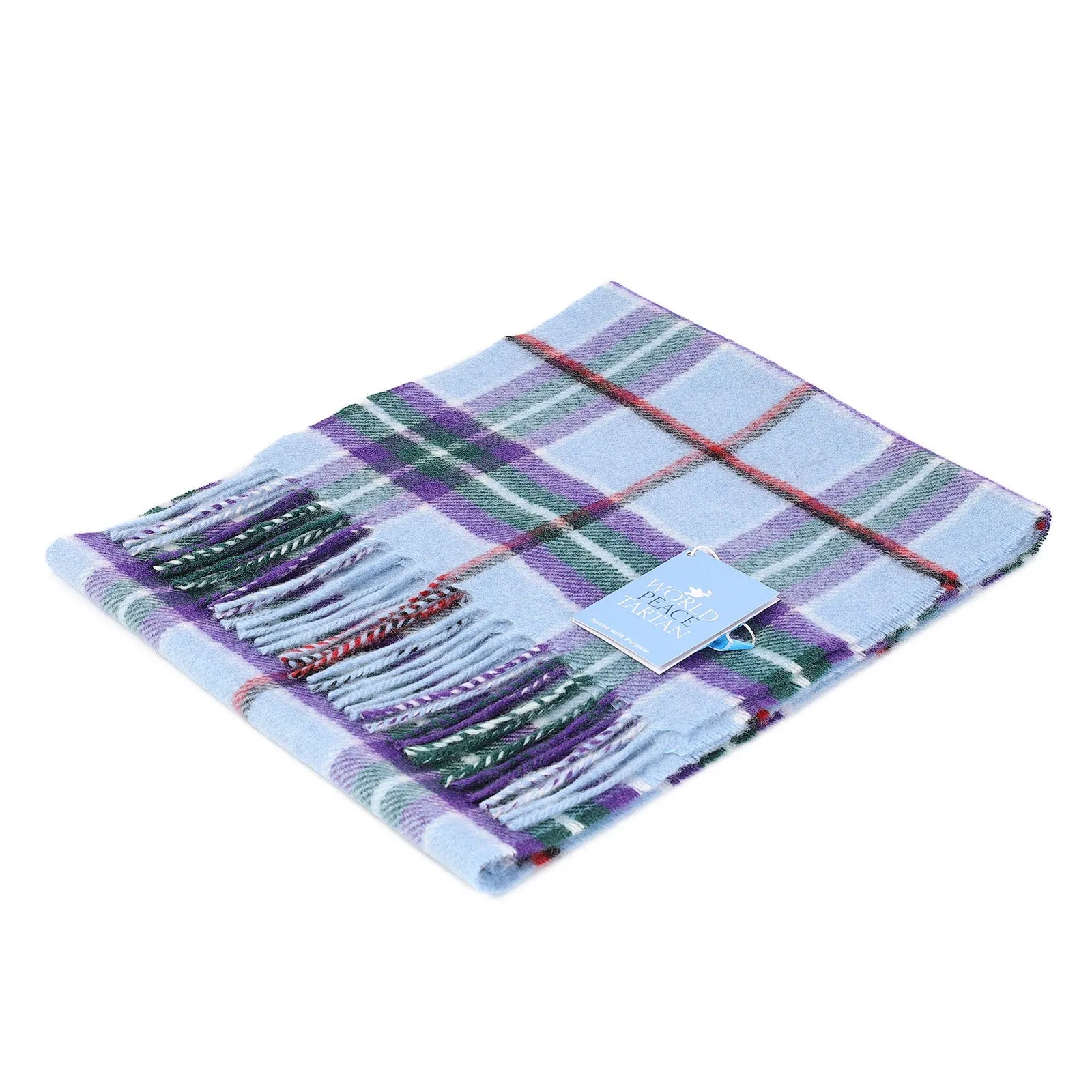 Cashmere Scottish Tartan Scarf World Peace Tartan