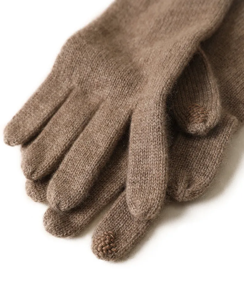 Cashmere Touchscreen Gloves