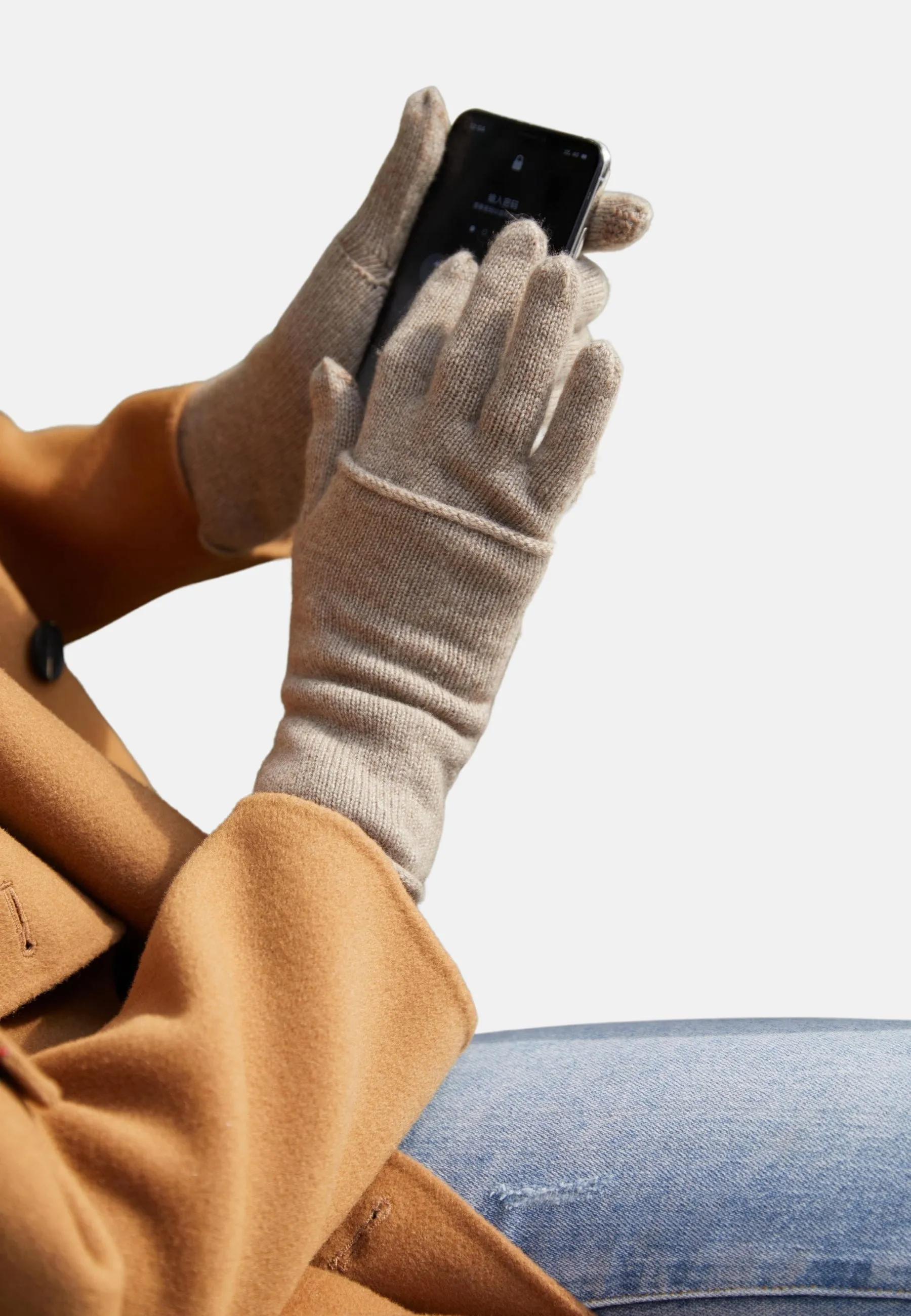 Cashmere Touchscreen Gloves