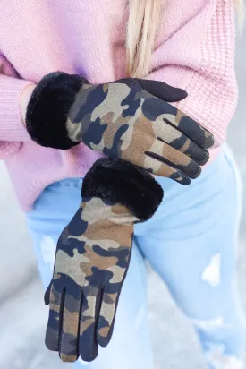 Chilly Vibes Faux Fur Gloves