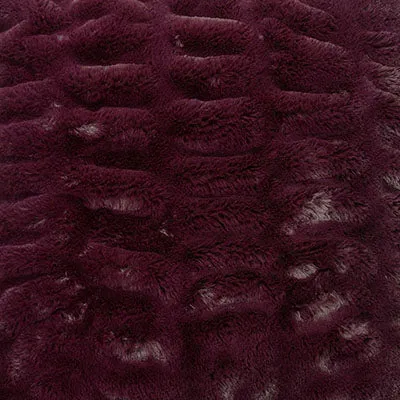 Classic Scarf - Royal Opulence Faux Furs (Merlot - Sold Out)