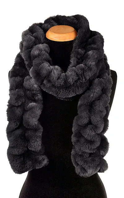 Classic Scarf - Royal Opulence Faux Furs (Merlot - Sold Out)