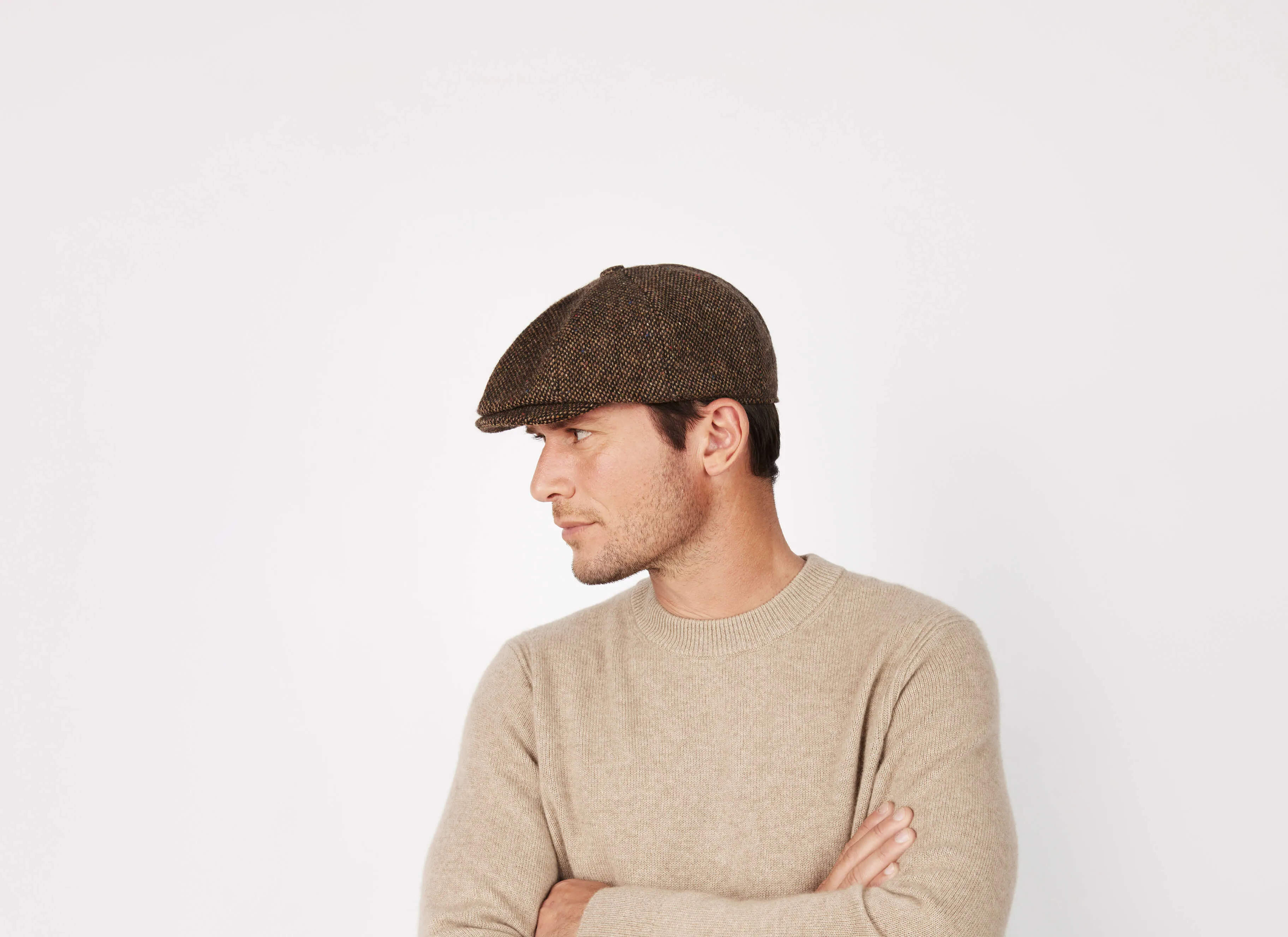 Connery Cap Tweed