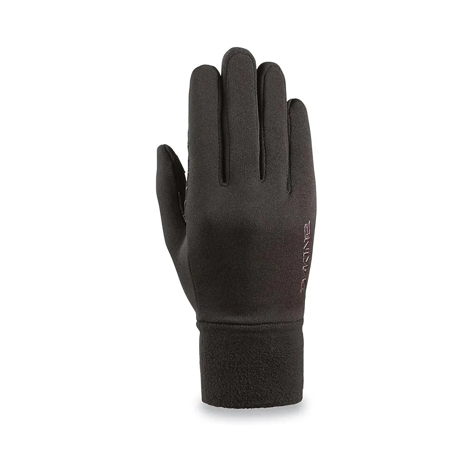 Dakine Women's Black Storm Liners Small Gloves - 10004468-BLACK-S