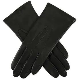 Dents Maisie Hairsheep Leather Touchscreen Gloves - Black