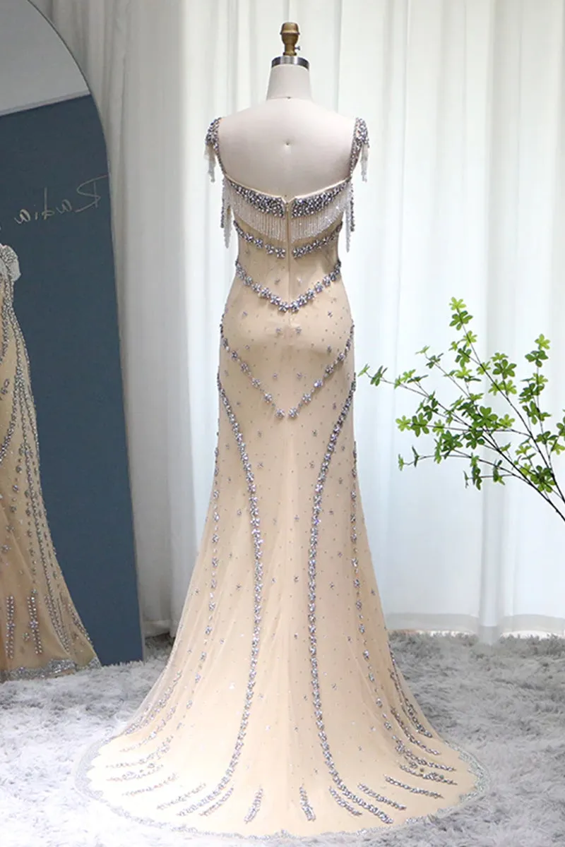 Eliza Doolittle Graceful Beaded Maxi Dress