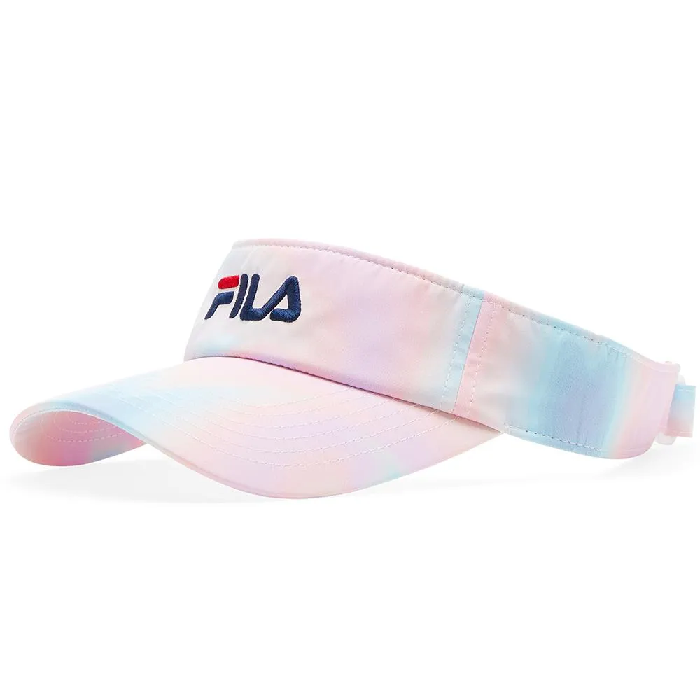 Fila Tie Dye Visor - Almond Cream/Multi