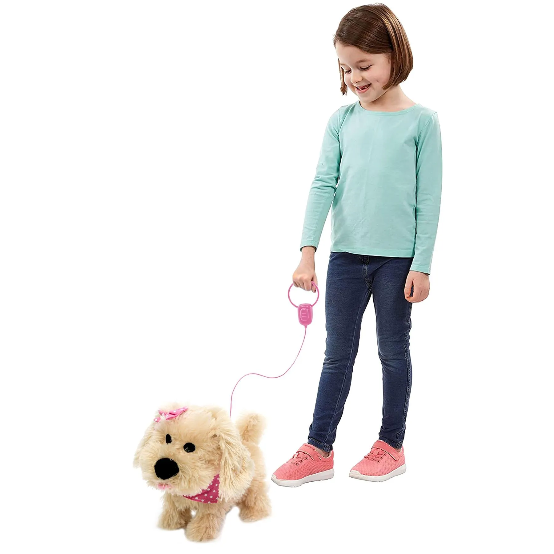 Fluffy Plush Walking & Talking Dog Toy