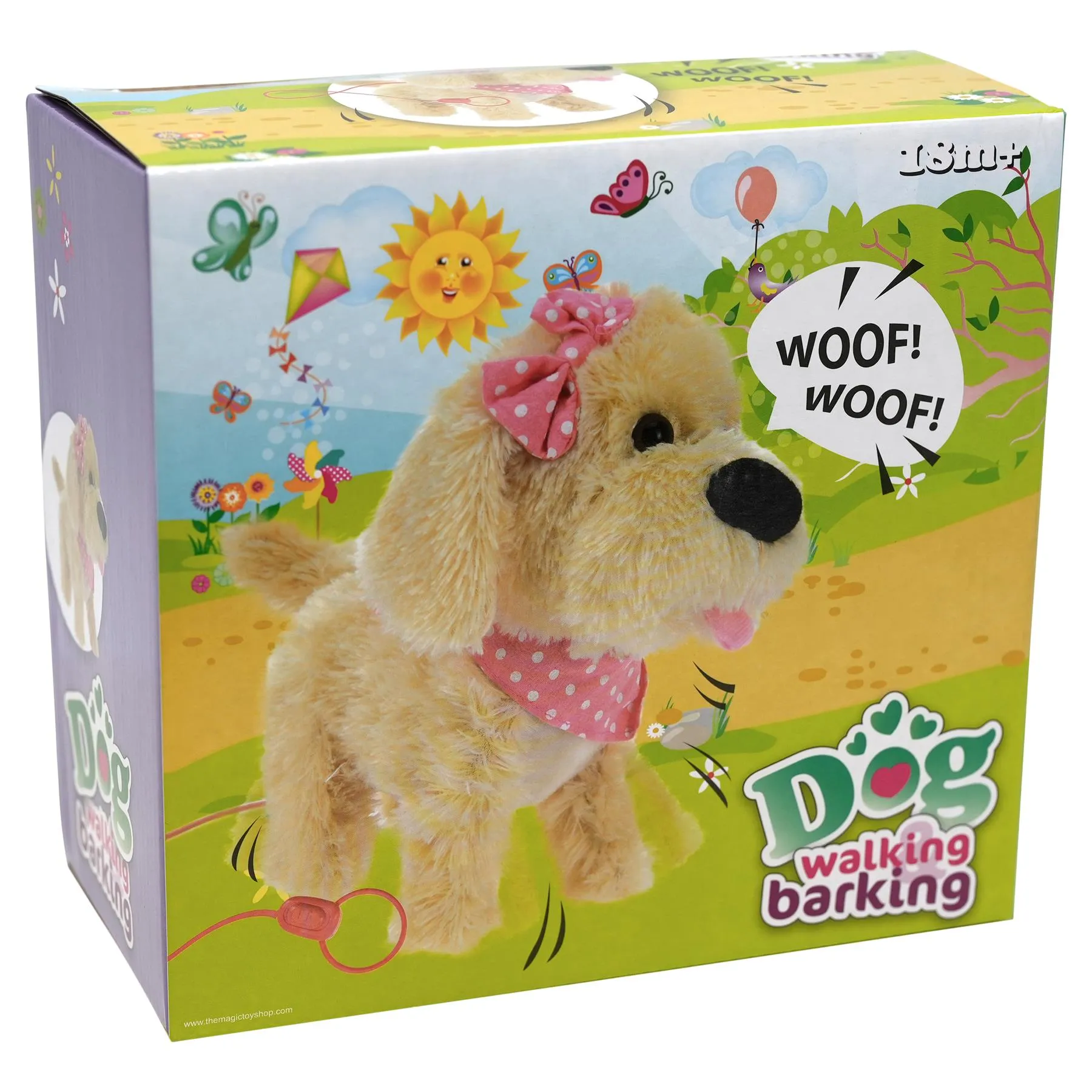 Fluffy Plush Walking & Talking Dog Toy