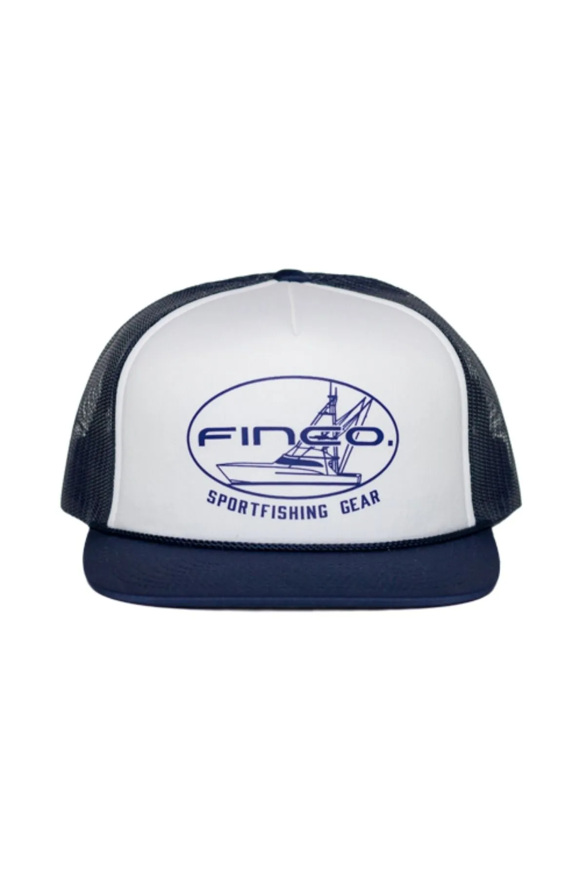 Foamy Trucker Hat in Navy