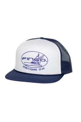 Foamy Trucker Hat in Navy