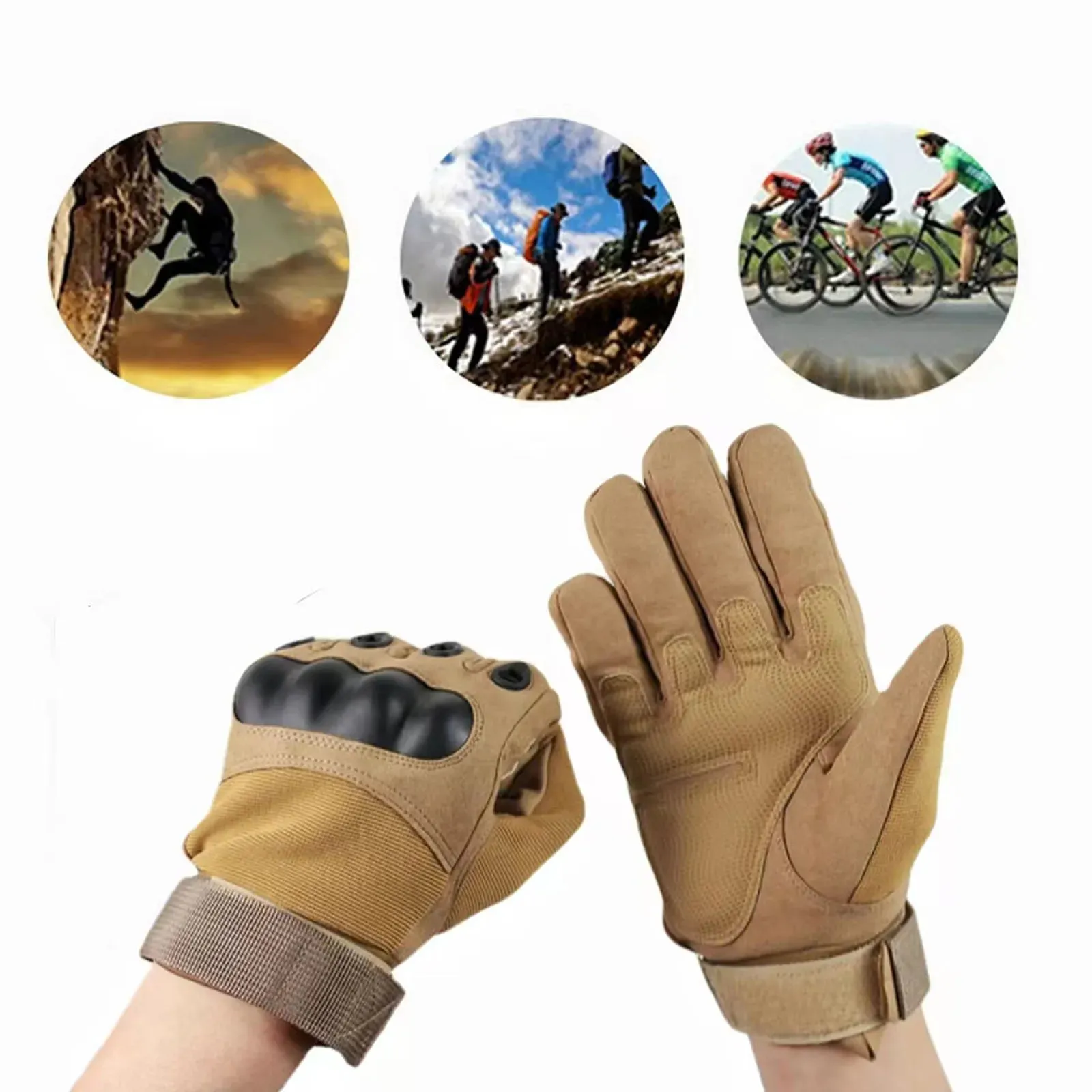 Full Finger Men's Gloves Outdoor Military Tactical Gloves Sports Shooting Hunting Airsoft Motorcycle Cycling Gloves