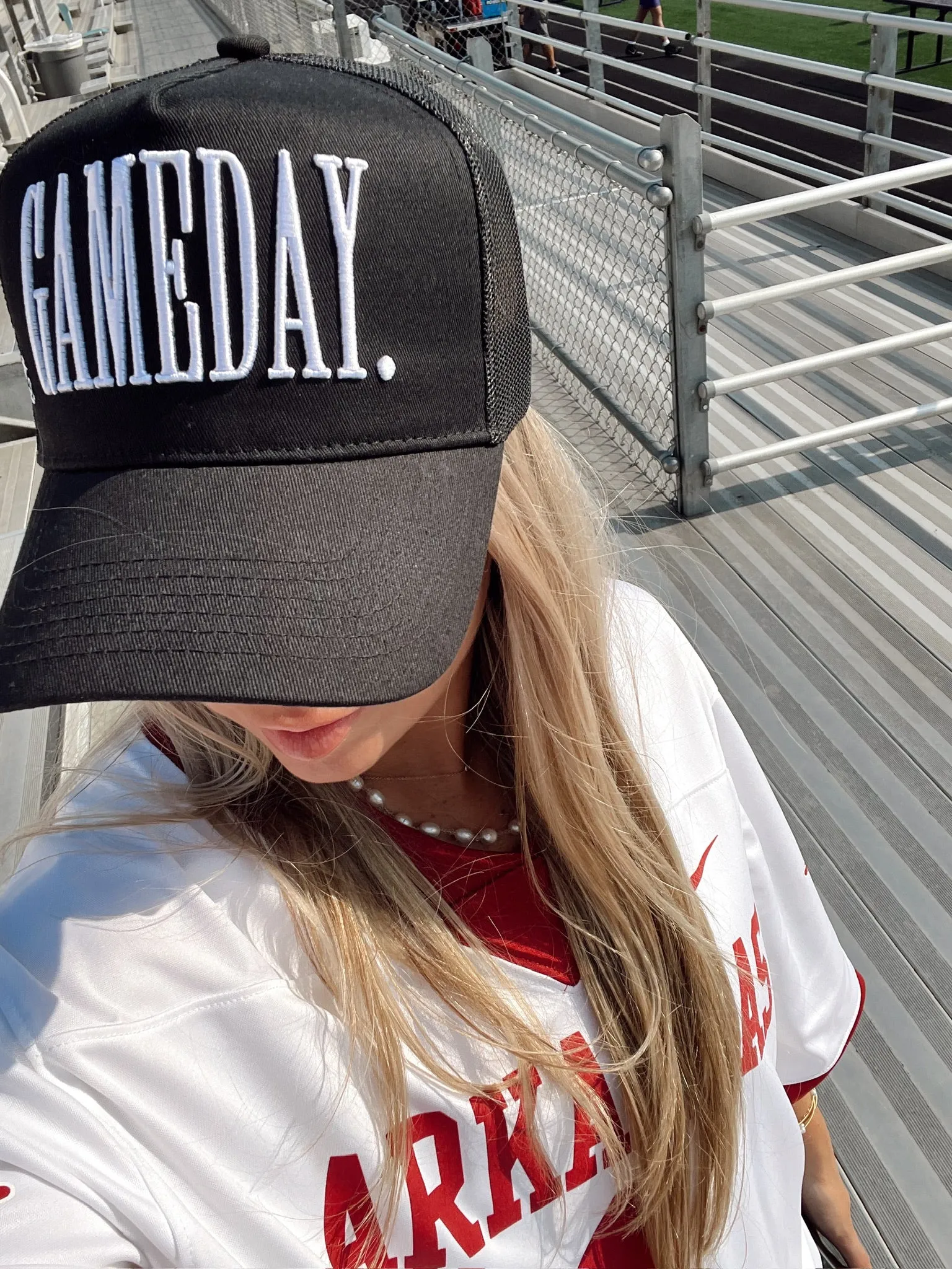 GAMEDAY. - Not My First Tailgate Vintage Trucker Hat