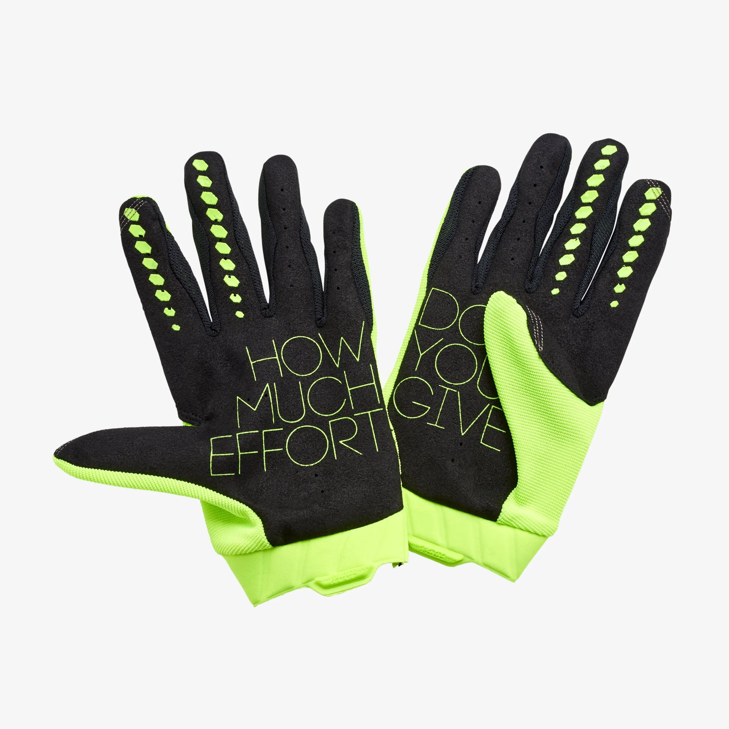 GEOMATIC Gloves Fluo Yellow MTB