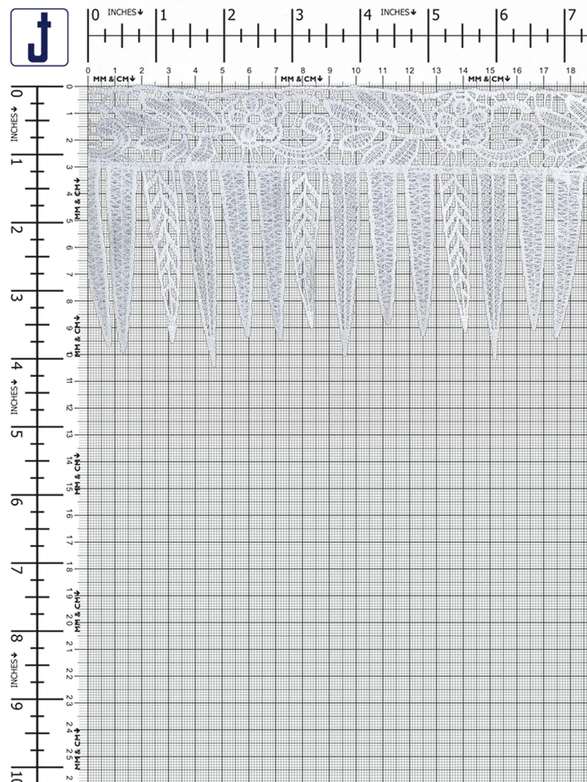 Guipure White Tassel Lace Trim For Gowns