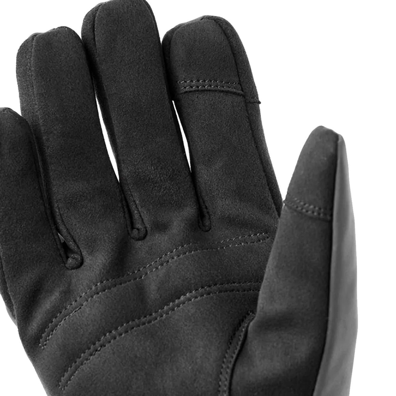 Hestra Mason Gloves Dark Grey / Black