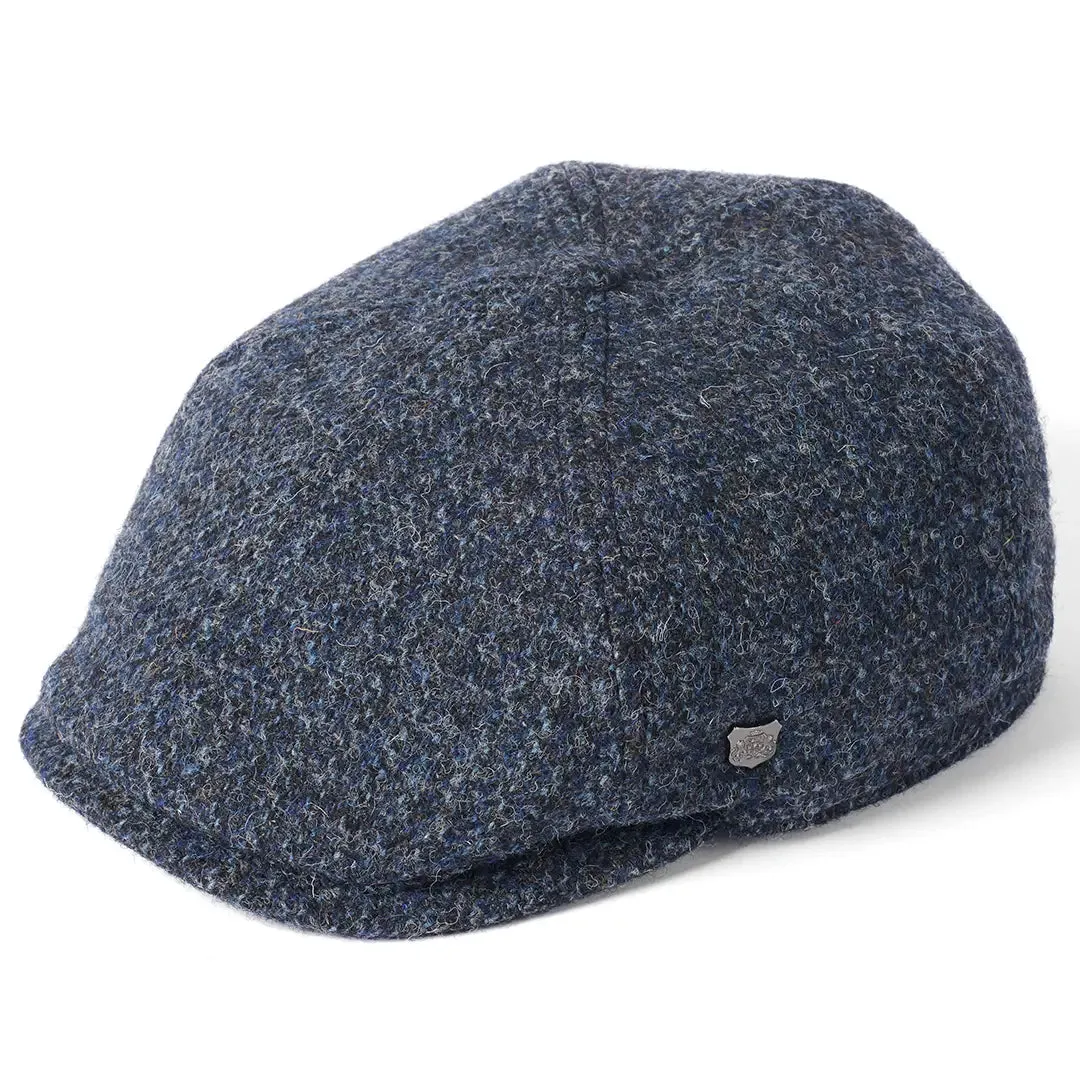 Hudson Harris Tweed Baker Boy Cap - 42 by Failsworth