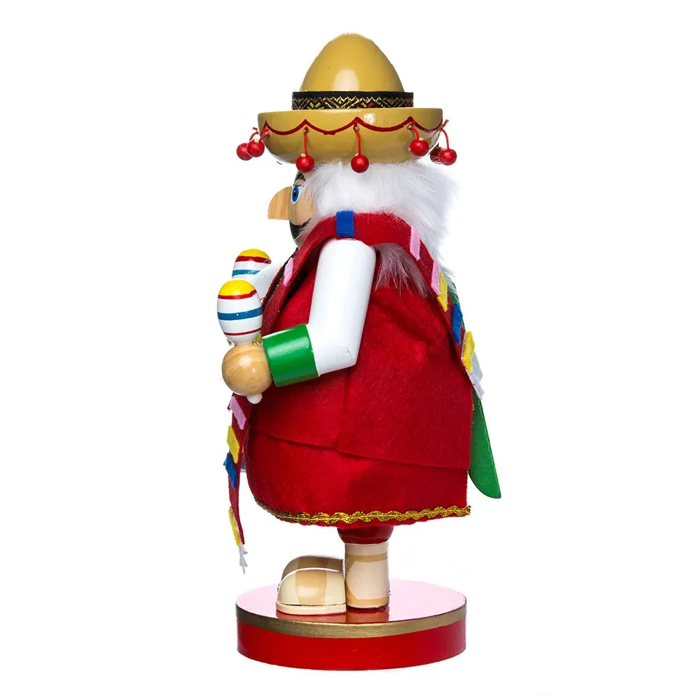 Kurt Adler 10.25-Inch Chubby Mexican Nutcracker Tablepiece