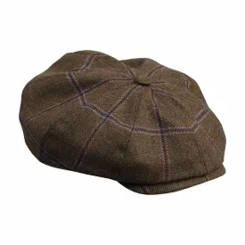 Laksen Pippa Women's Tweed Bakerboy Cap