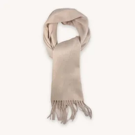 Light Beige Cashmere Scarf