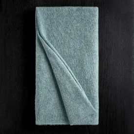 Lightweight Textured Cashmere Scarf - Aqua