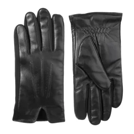 Men’s Stretch Leather Touchscreen Gloves