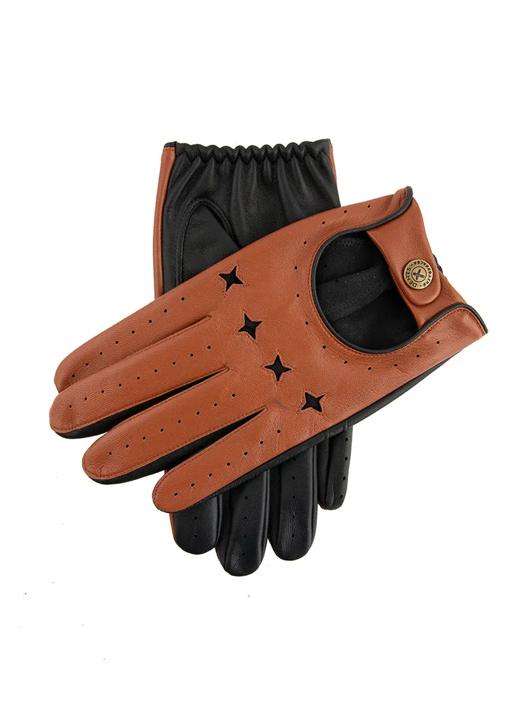 Men's The Suited Racer Touchscreen Leather Driving Gloves