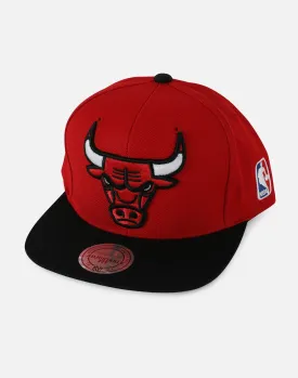 Mitchell & Ness CHICAGO BULLS XL LOGO 2 TONE SNAP