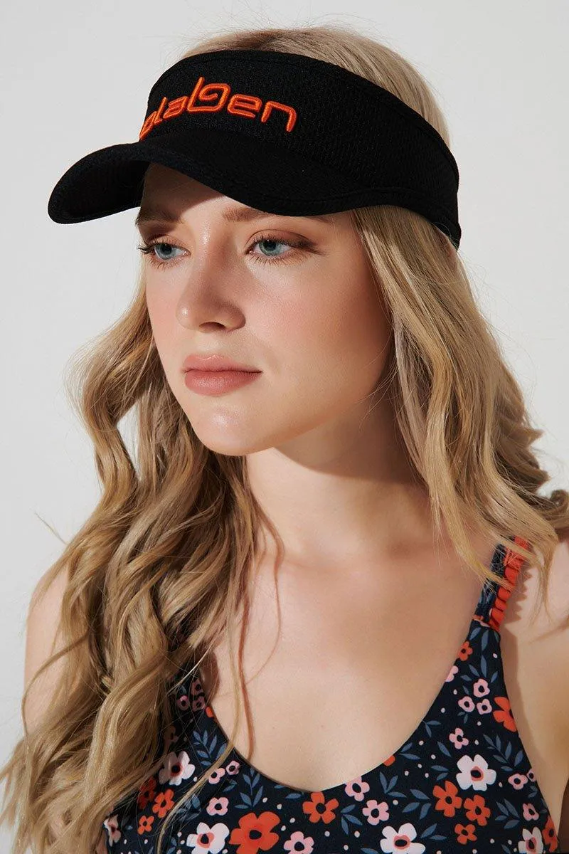 Olaben Visor Cap - Carmine Black