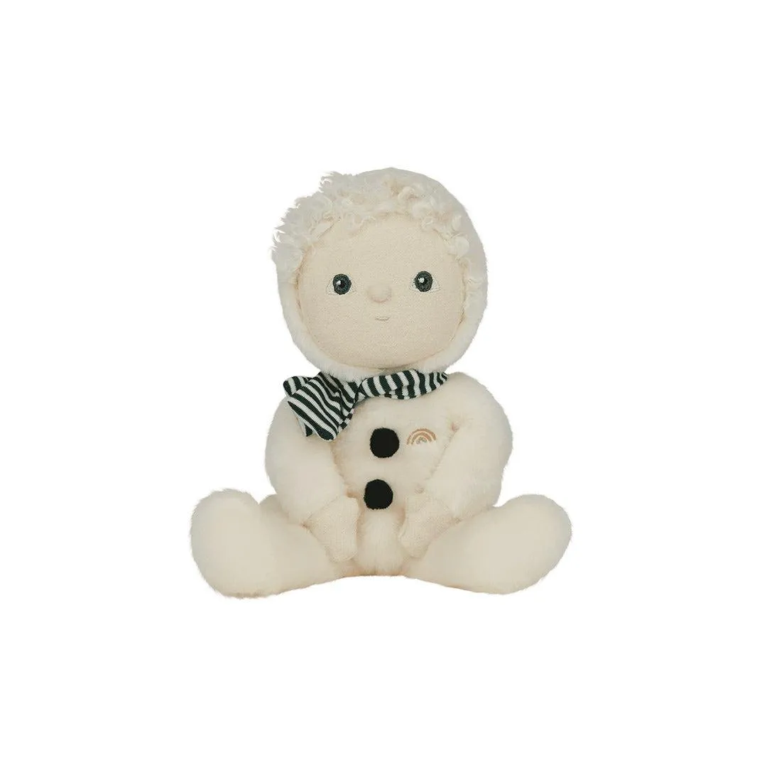 Olli Ella Dinky Dinkum Dolls  - Sidney Snowman  - White