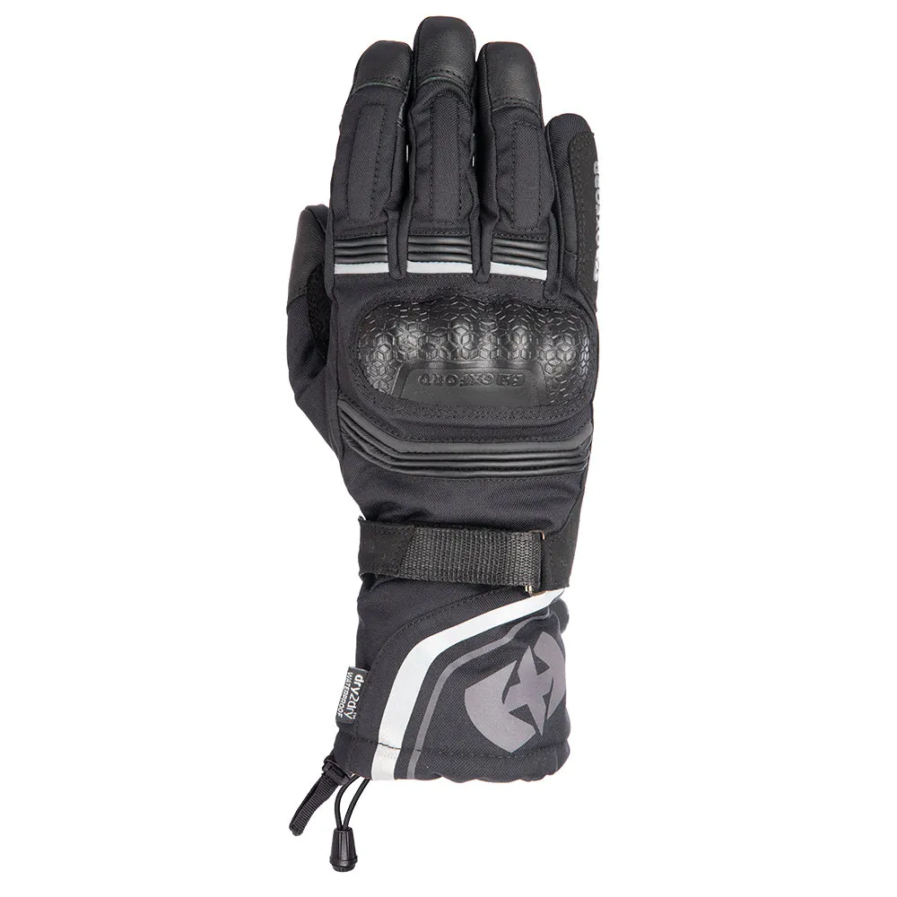 Oxford Montreal 4.0 Men Waterproof Motorcycle Gloves Black Grey