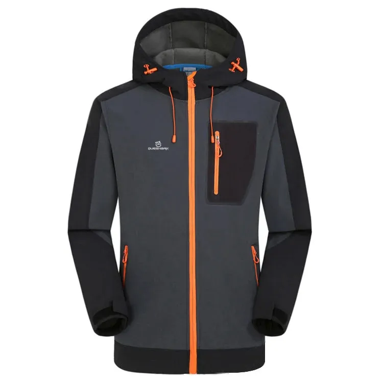 QUESHARK Waterproof Softshell Jacket Mens