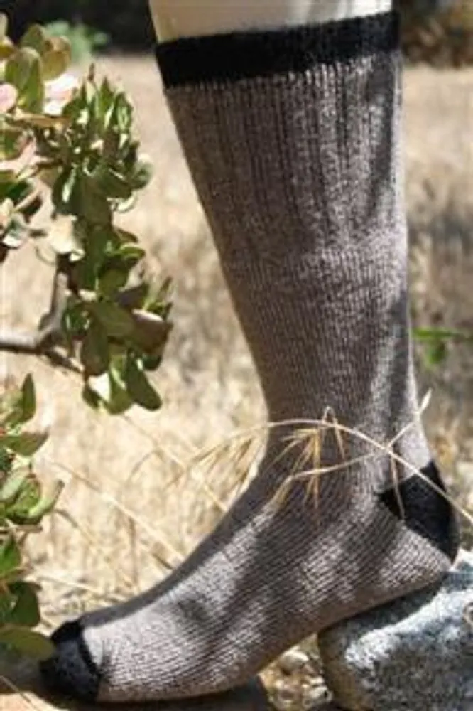 "OutdoorAdventure" Alpaca Sock