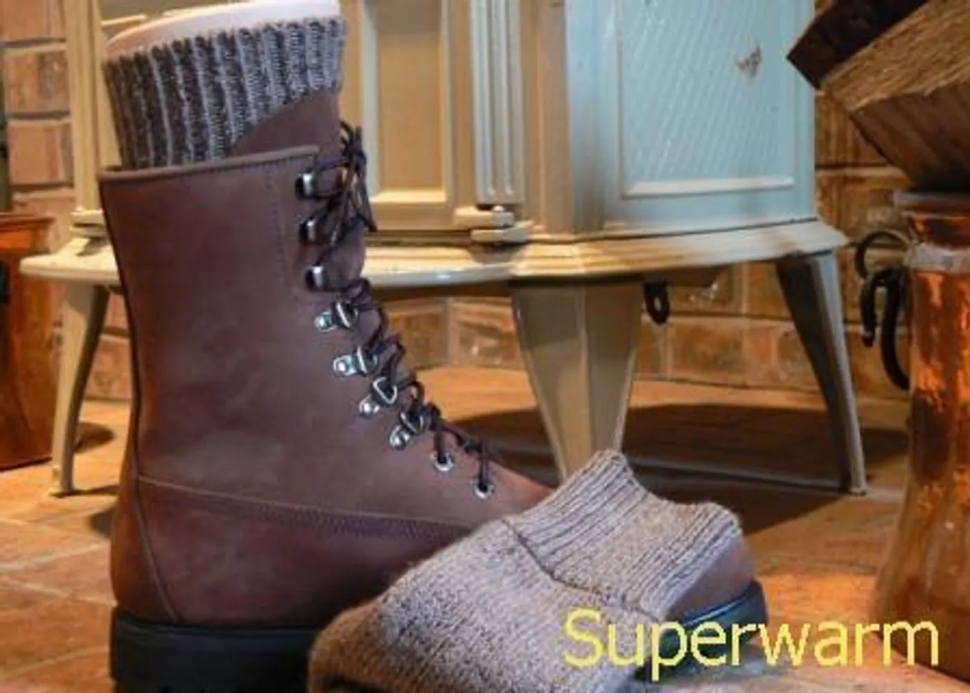 "Superwarm" Heavy Extreme Alpaca Socks