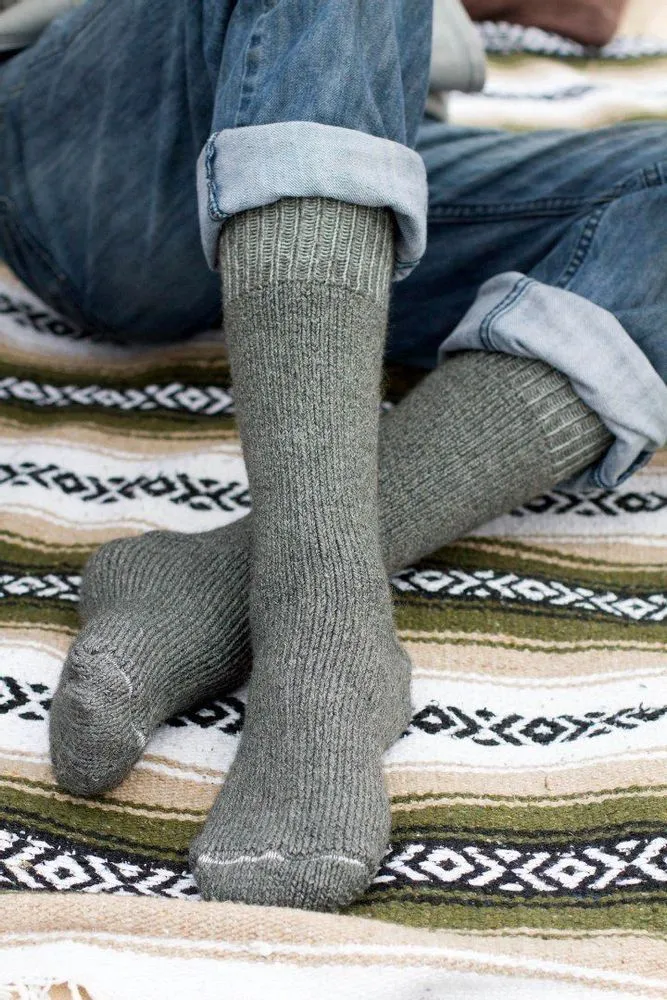 "Superwarm" Heavy Extreme Alpaca Socks